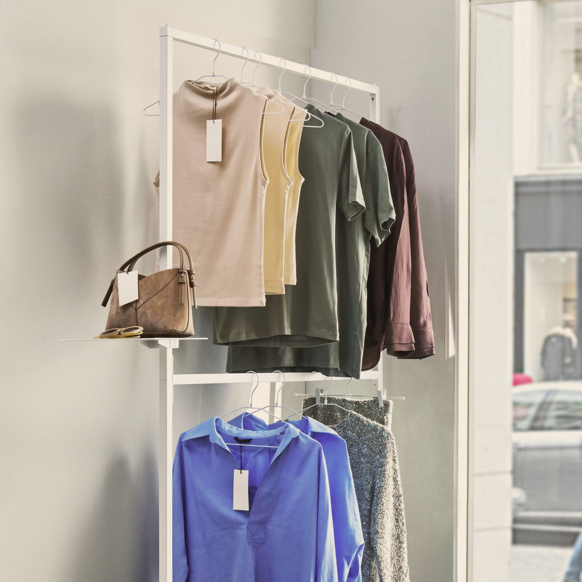 Clothes Rack Shelf