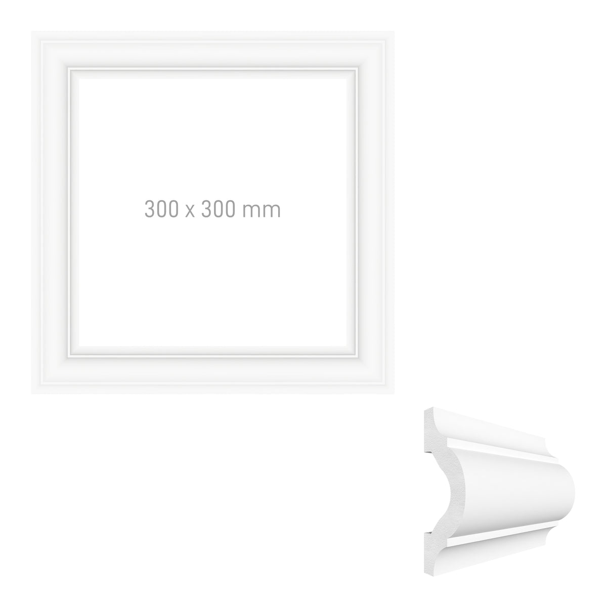 Muurframe HILDE