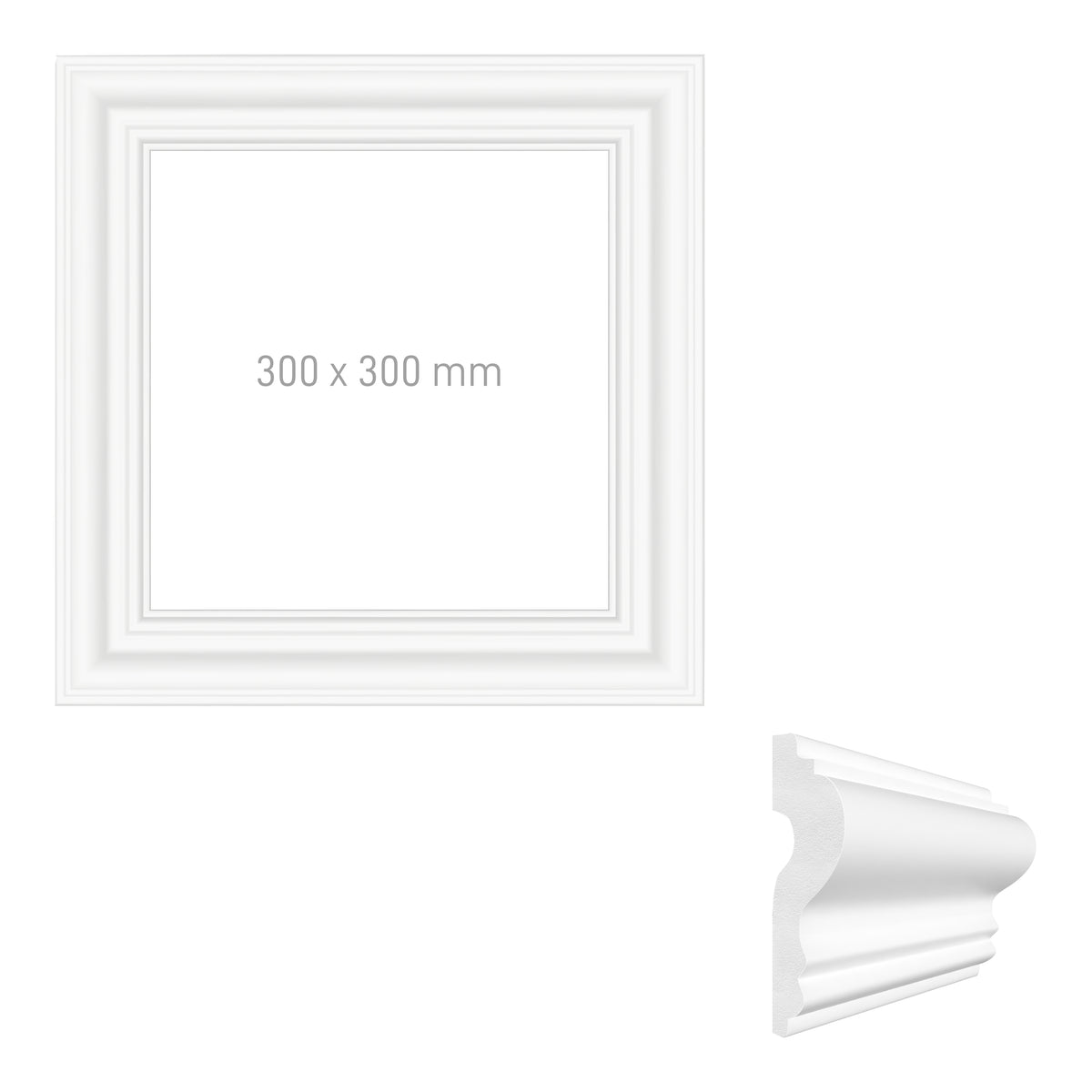 Cornice da parete Marie
