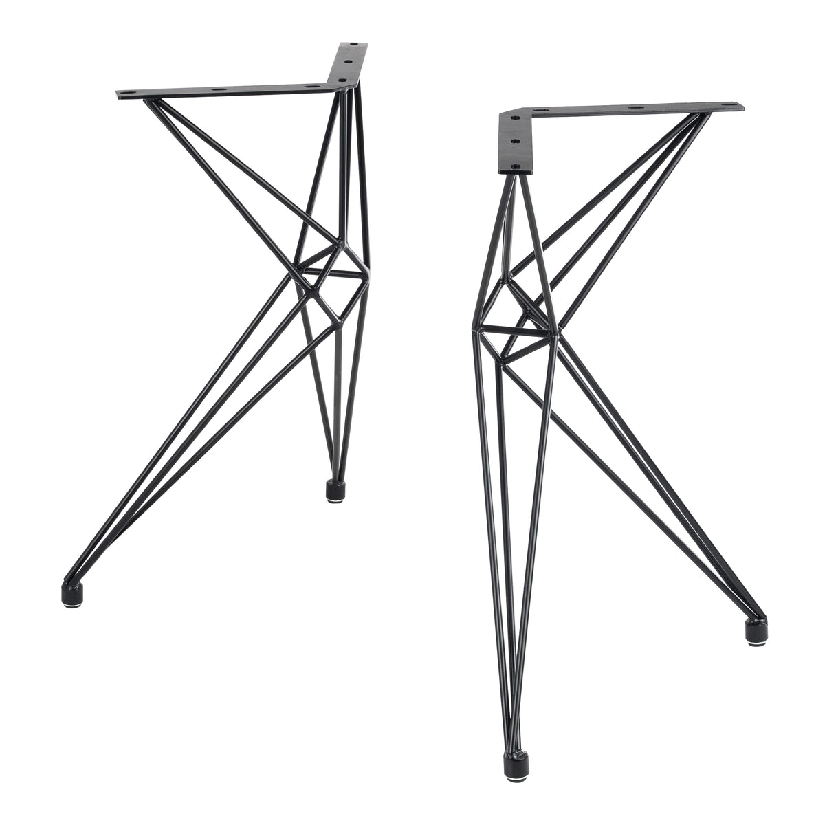 Set of 2 table frames STERN ADJUSTABLE