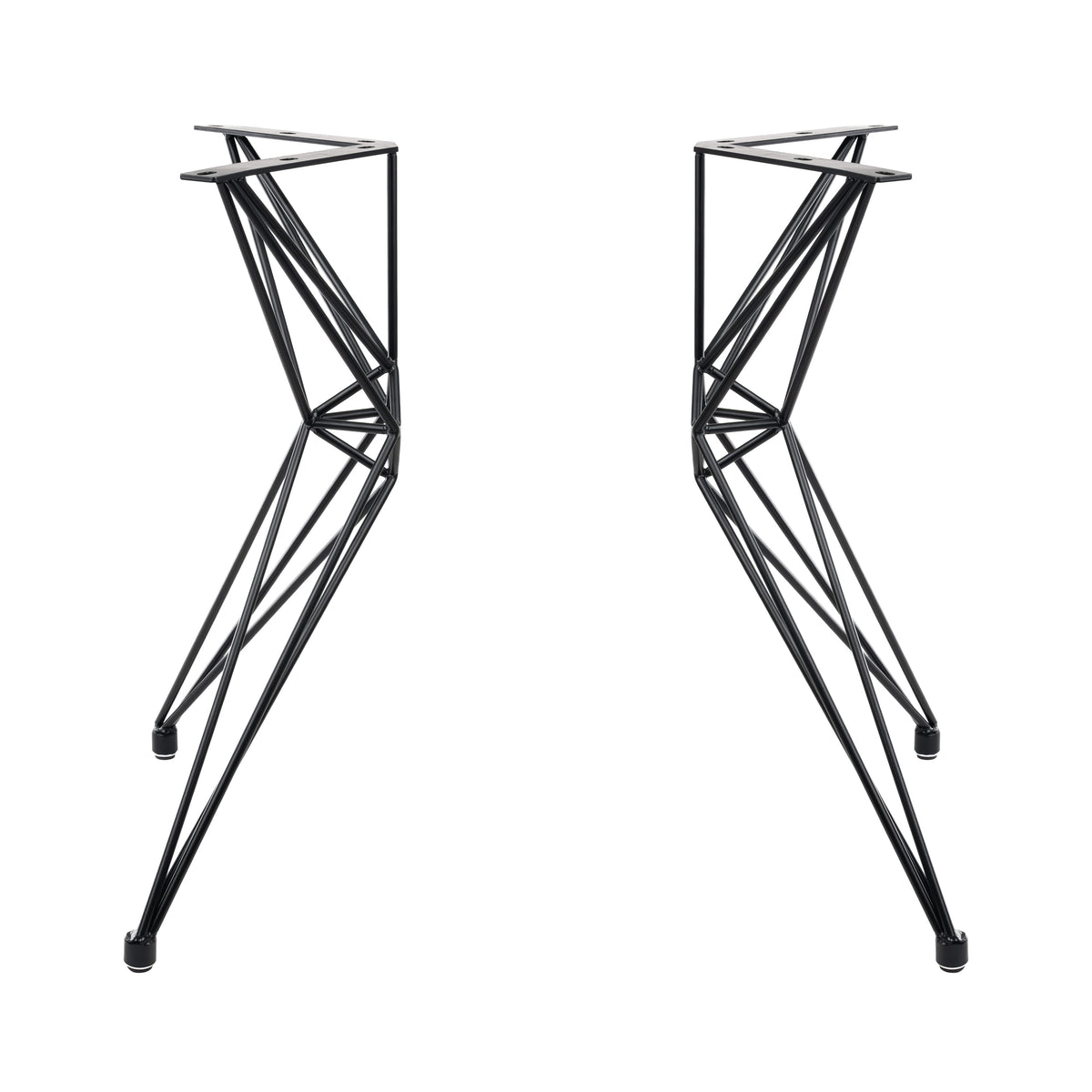 Set of 2 table frames STERN ADJUSTABLE