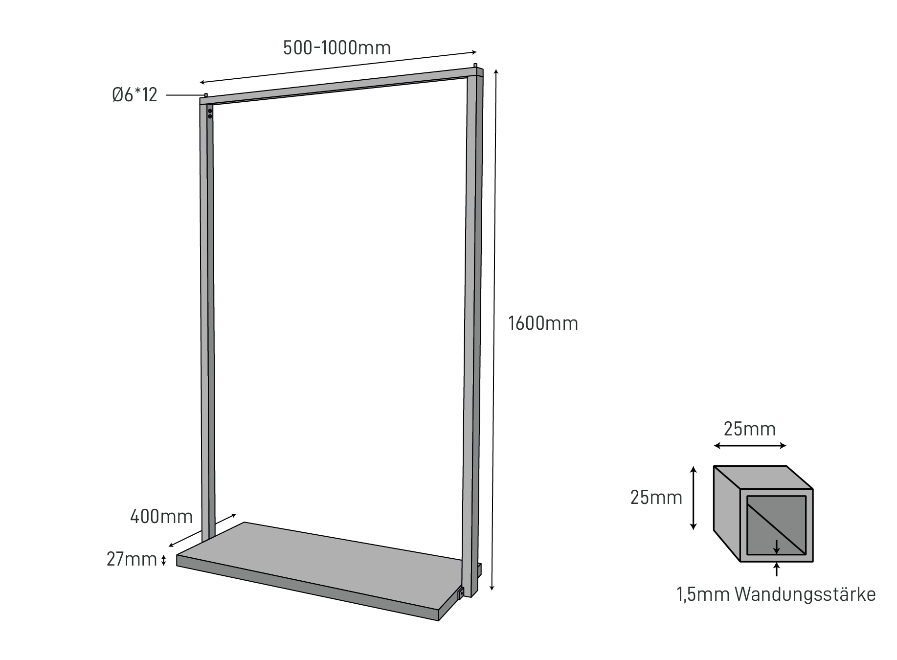 BASIS clothes rack