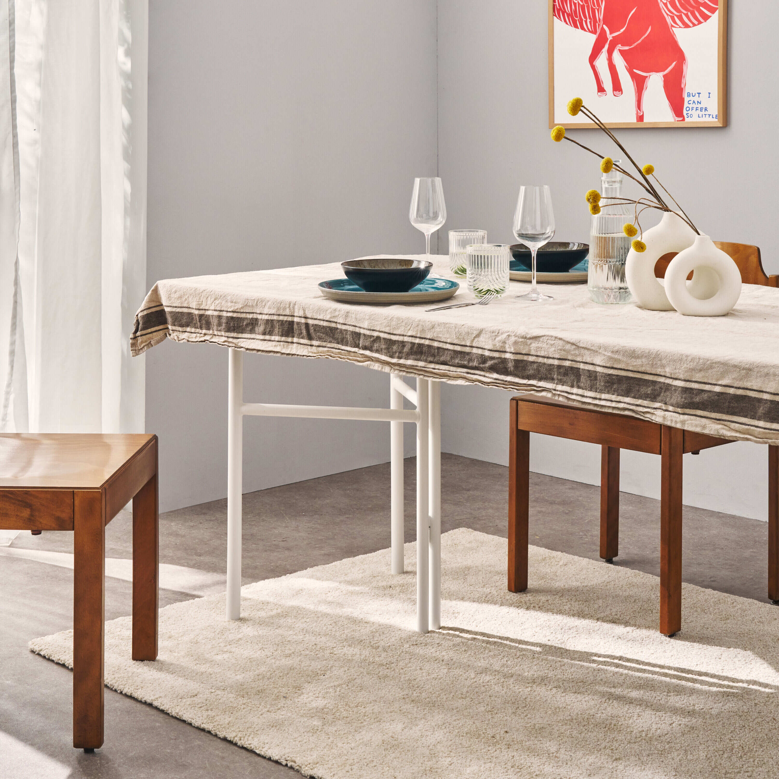 Set of 2 FOLD table frames