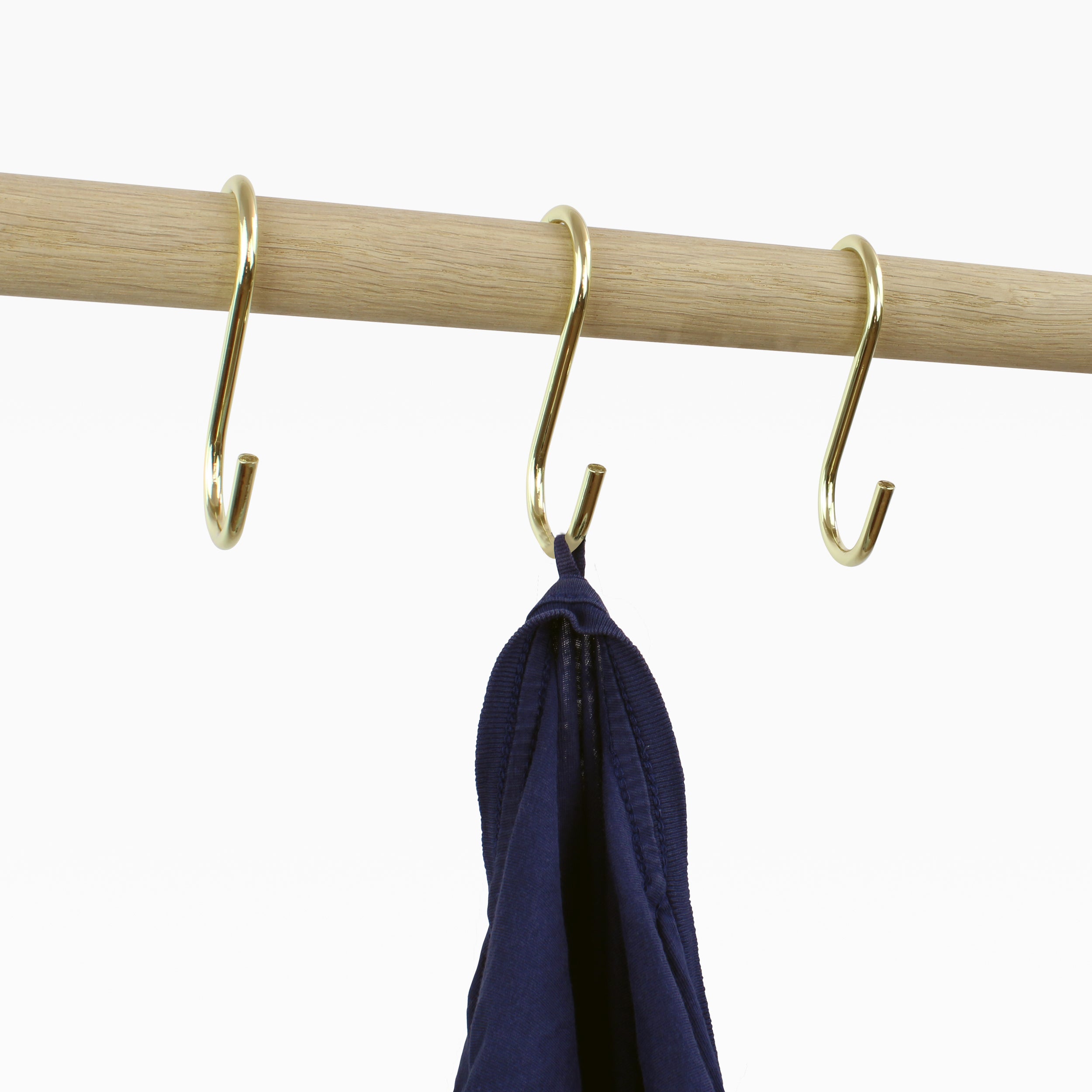 S coat hooks