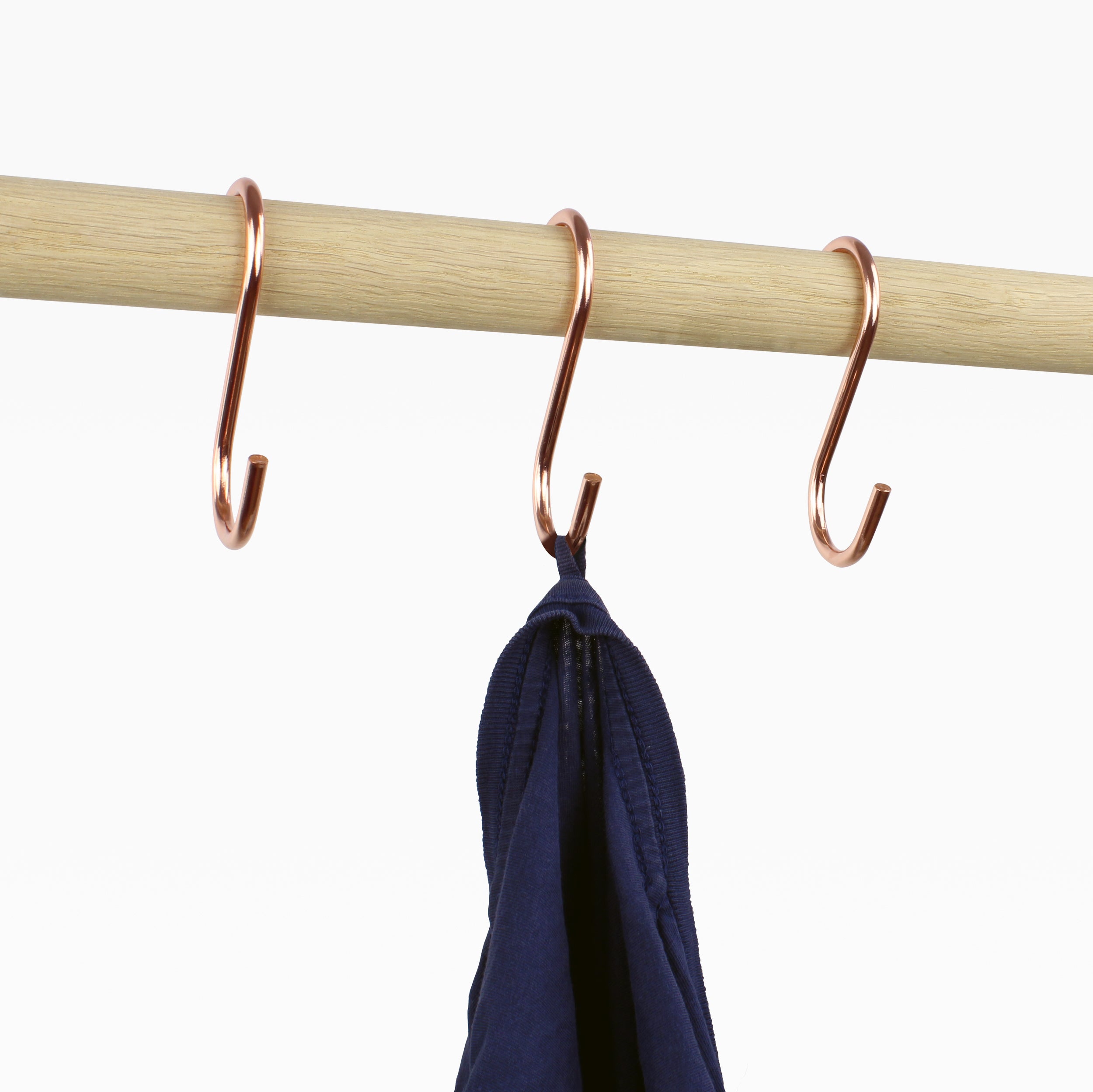 S coat hooks