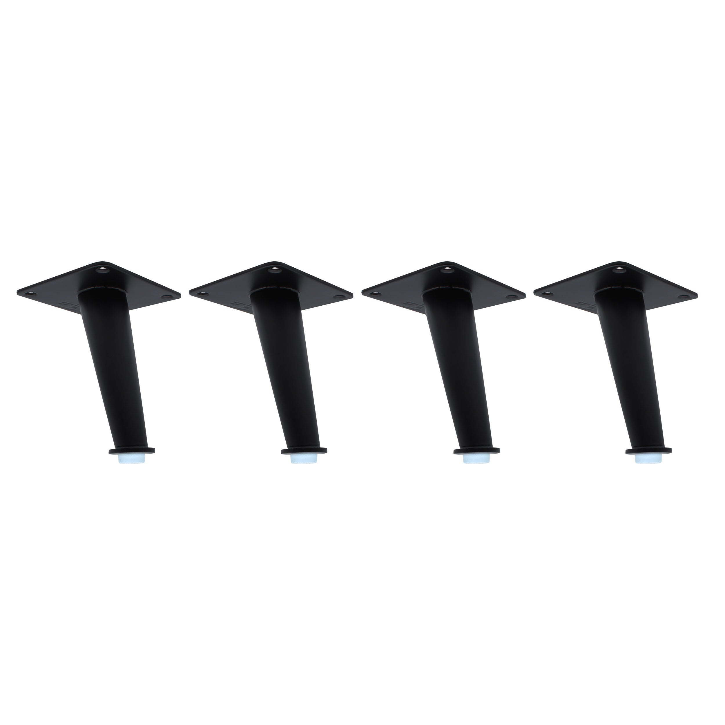 Lot de 4 pieds de meubles CONICAL