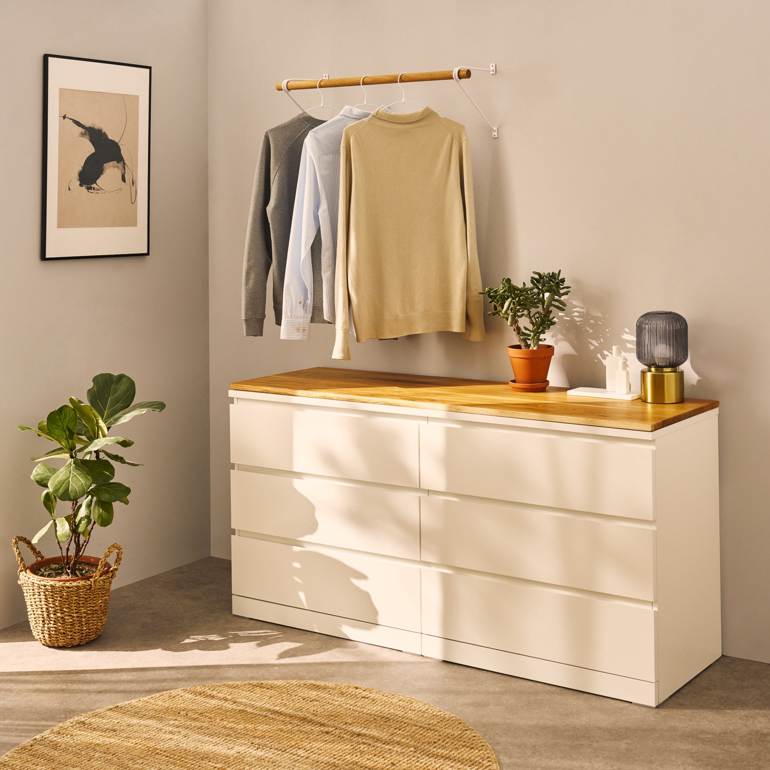 Dækplader til IKEA MALM