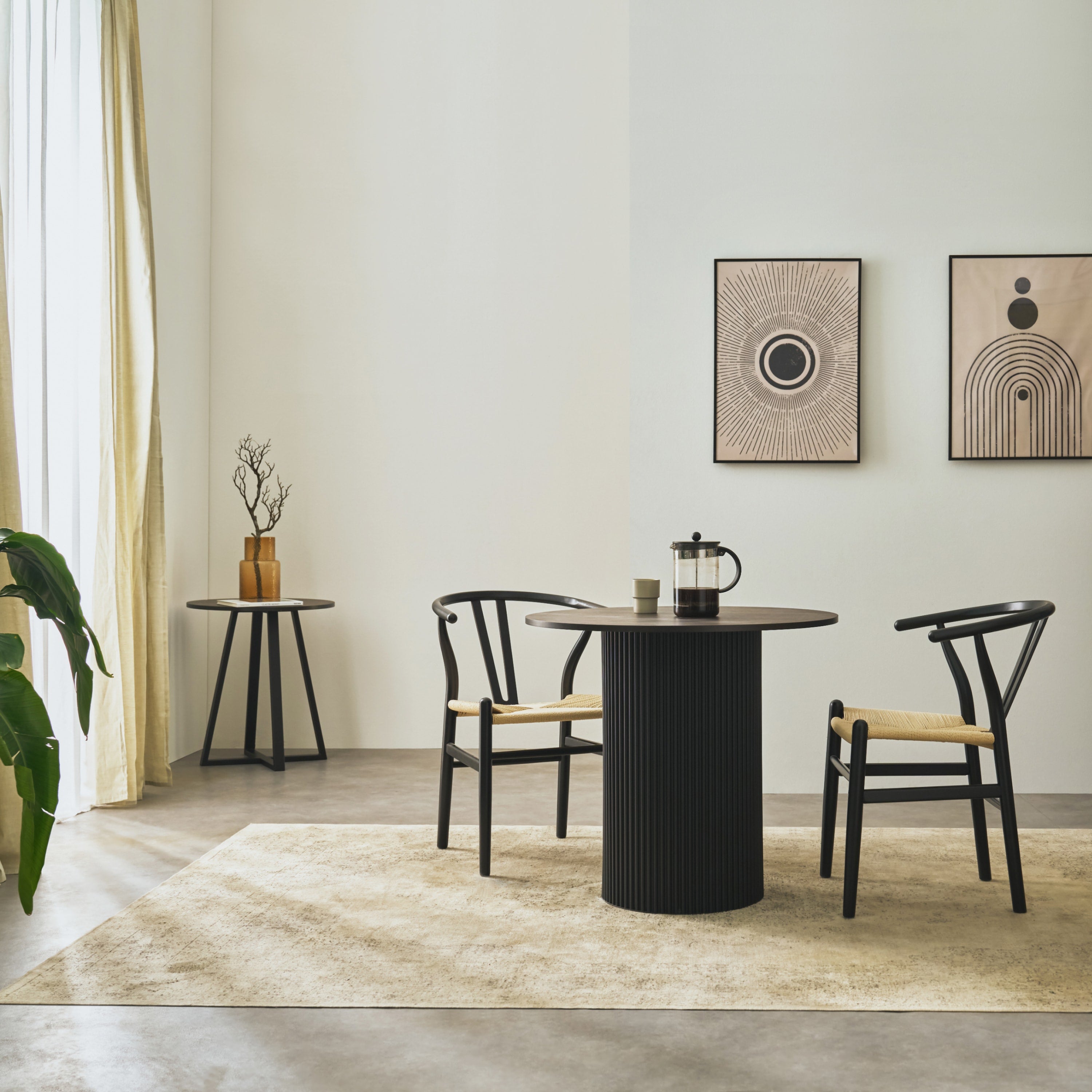 Table column ROUND WAVY