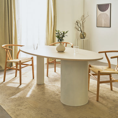 Table column ROUND WAVY