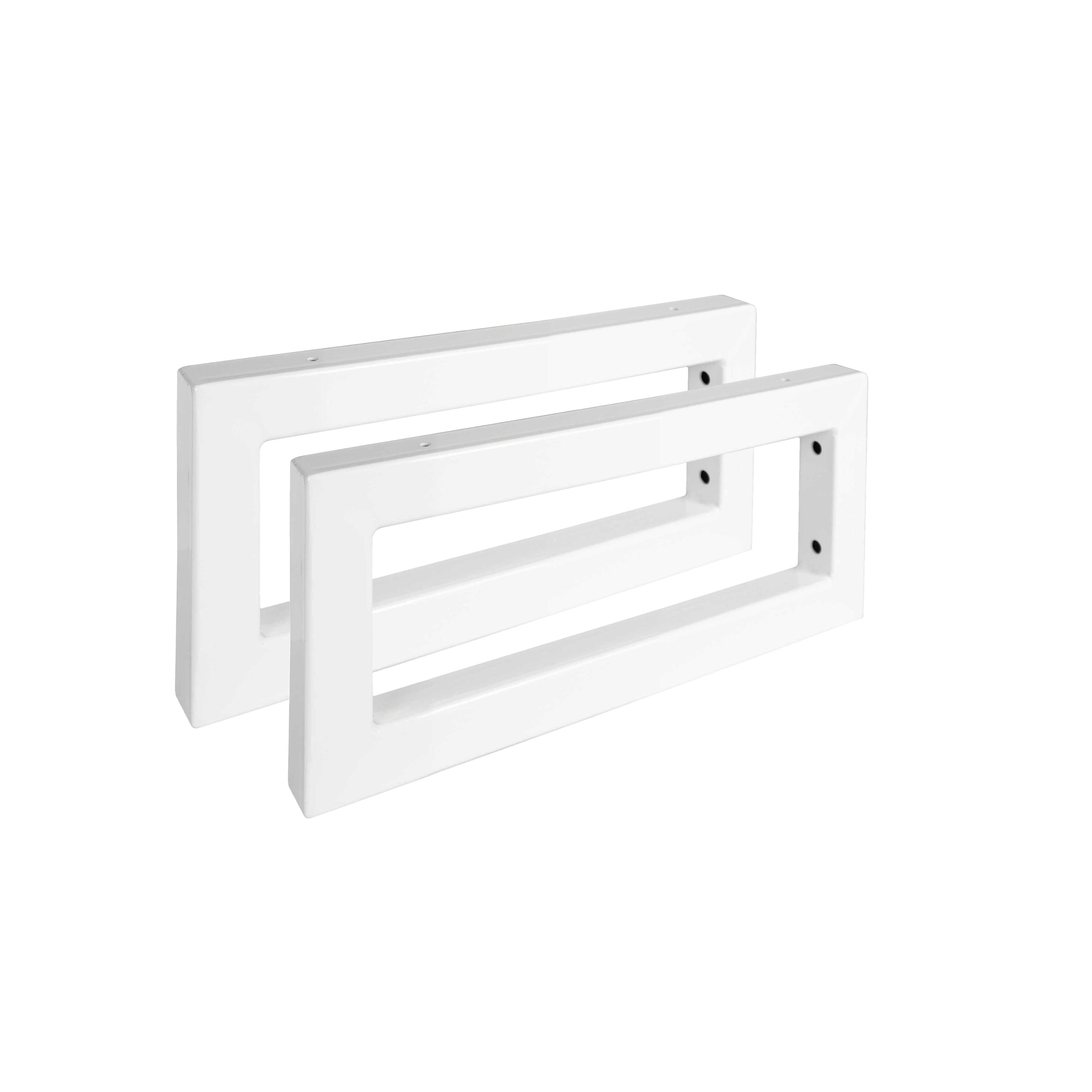 Set of 2 wall brackets RECHTECK