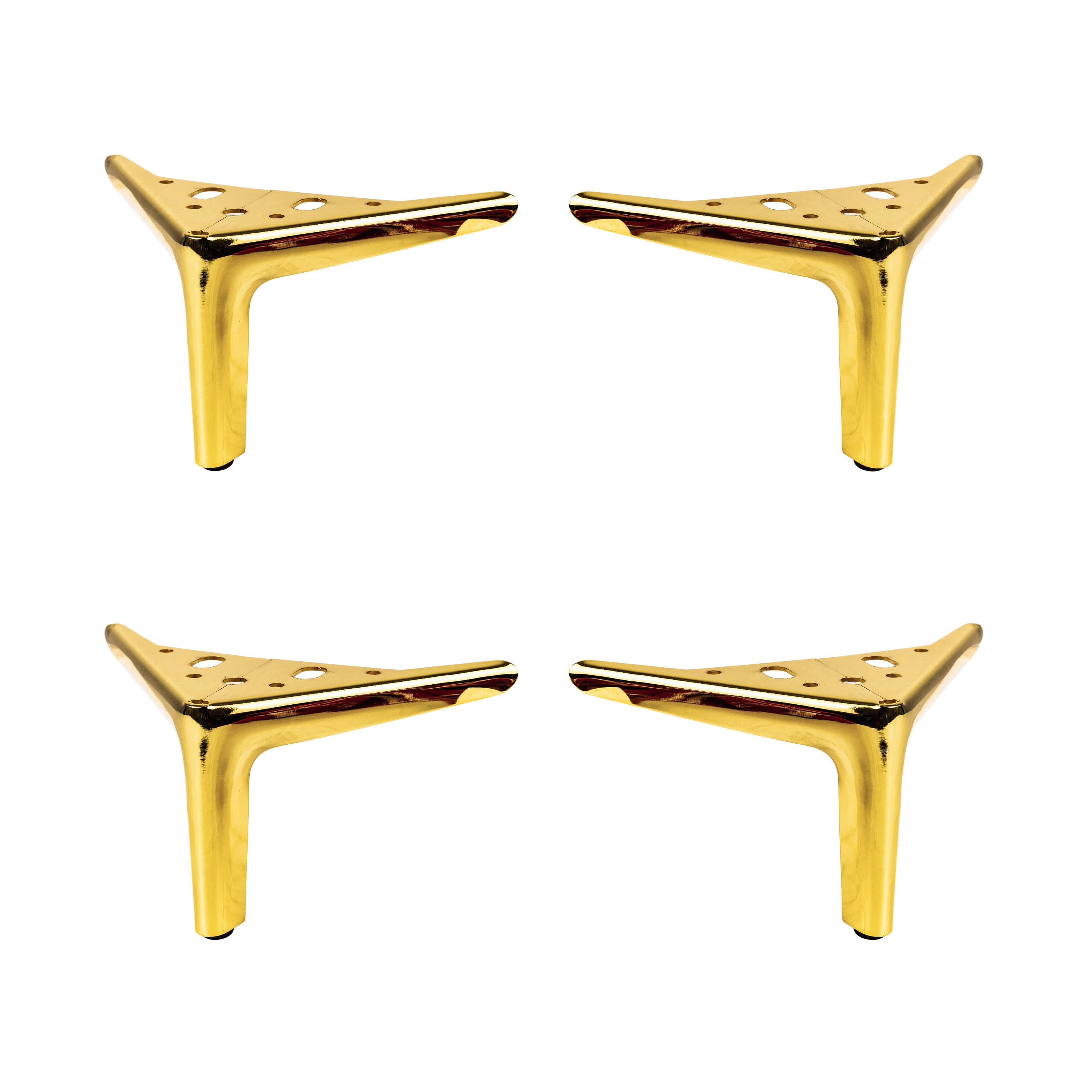 Set of 4 furniture feet TRIANGLE