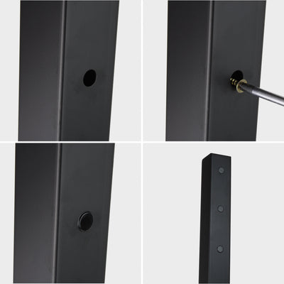 Lot de 2 supports de bancs h-FORM