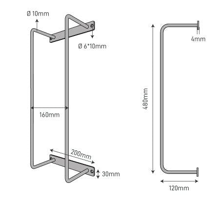 Porta asciugamani HAIRPIN