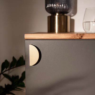 Furniture handle HALF CIRCLE