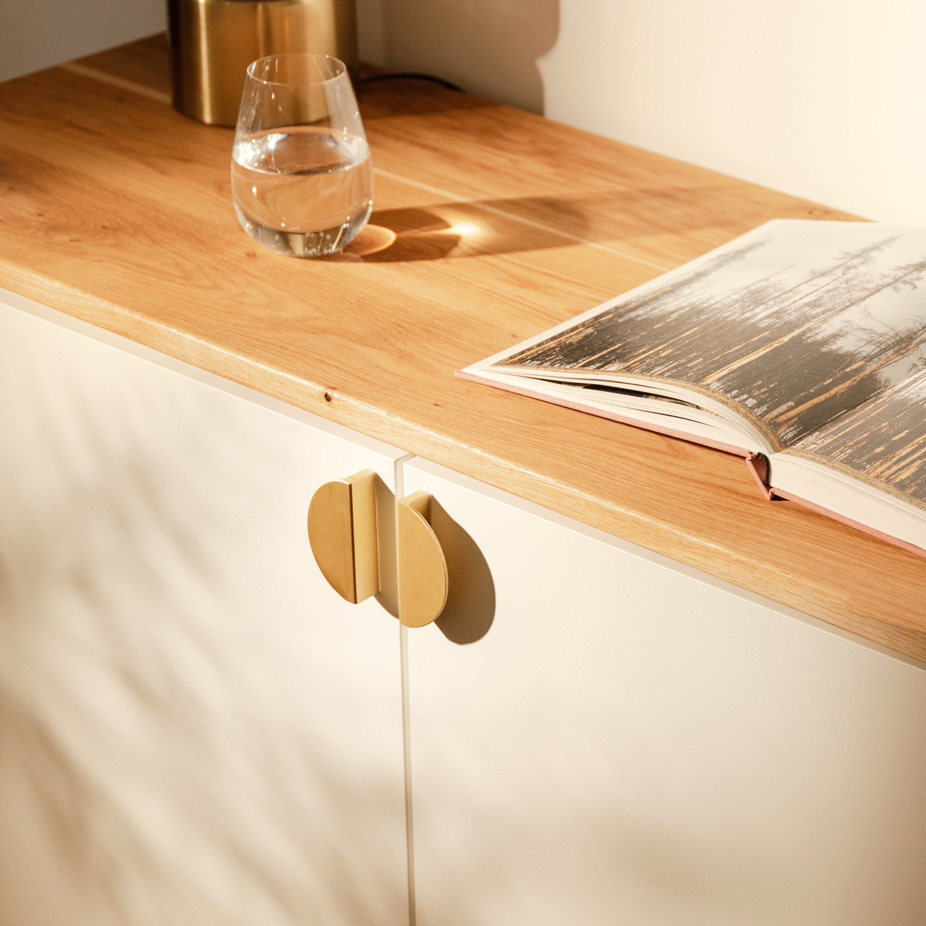 Furniture handle HALF CIRCLE