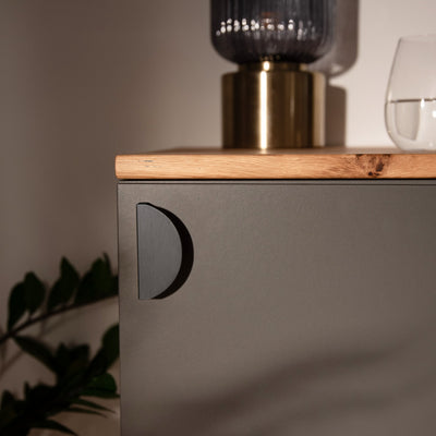 Furniture handle HALF CIRCLE