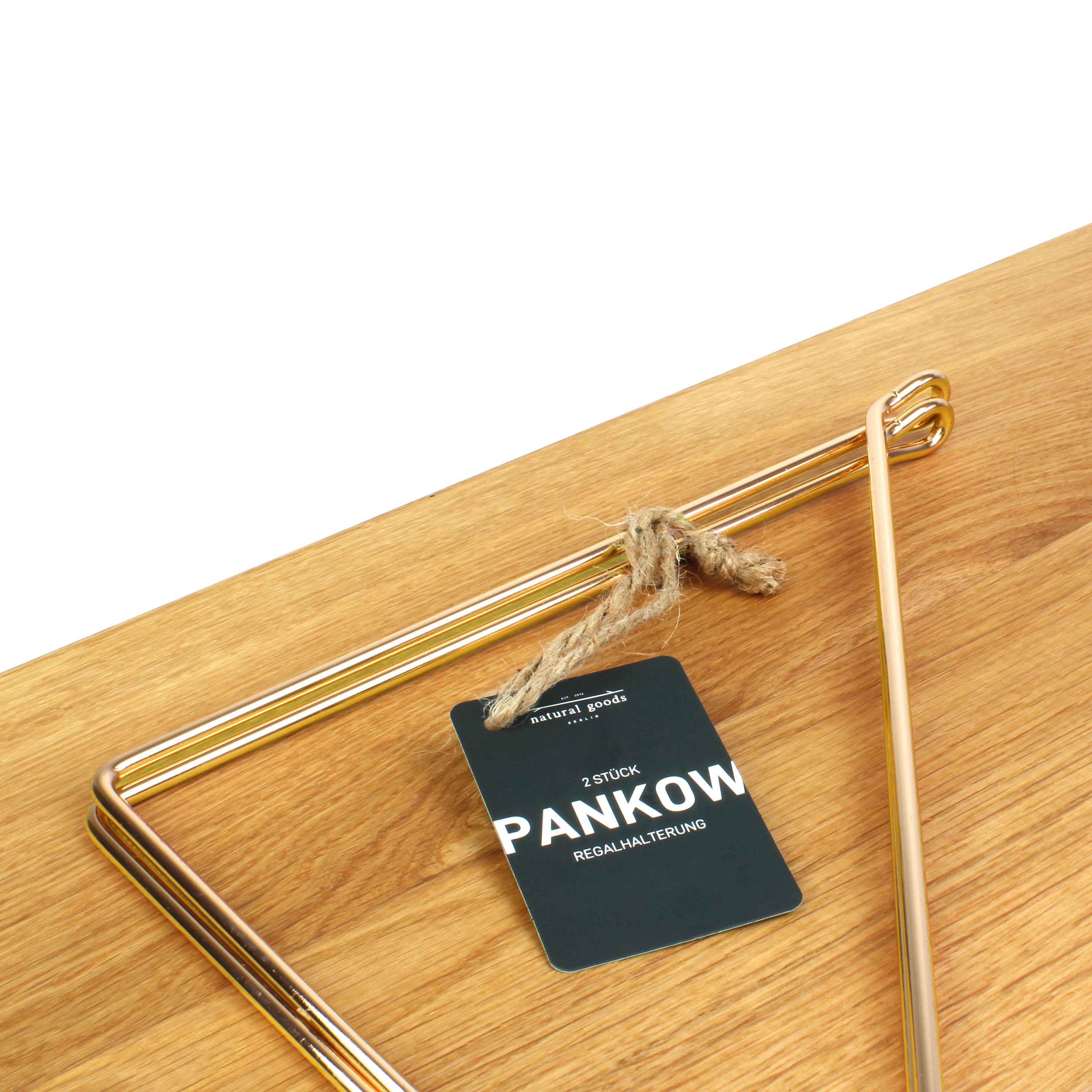 2er Set Regalhalter PANKOW