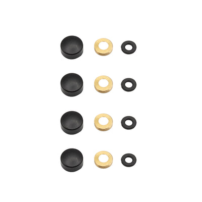 Kit de 4 capuchons de vis ZYLINDER