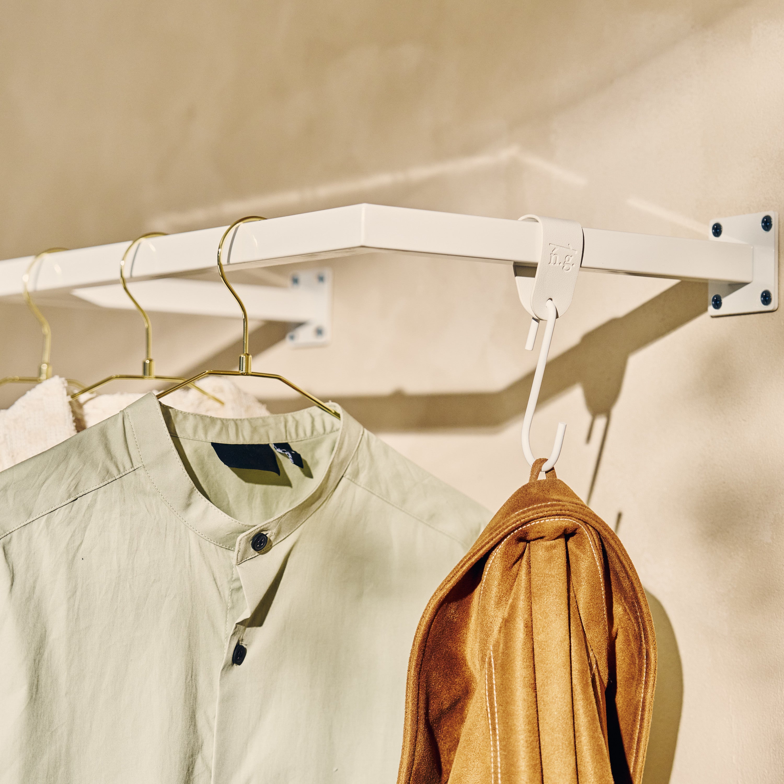 Clothes rail RECHTECK Wall