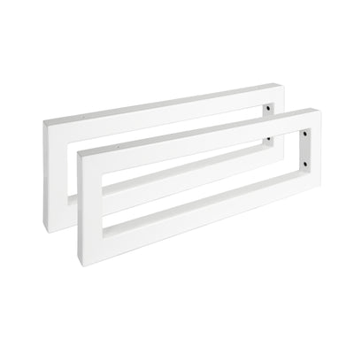 Set of 2 wall brackets RECHTECK