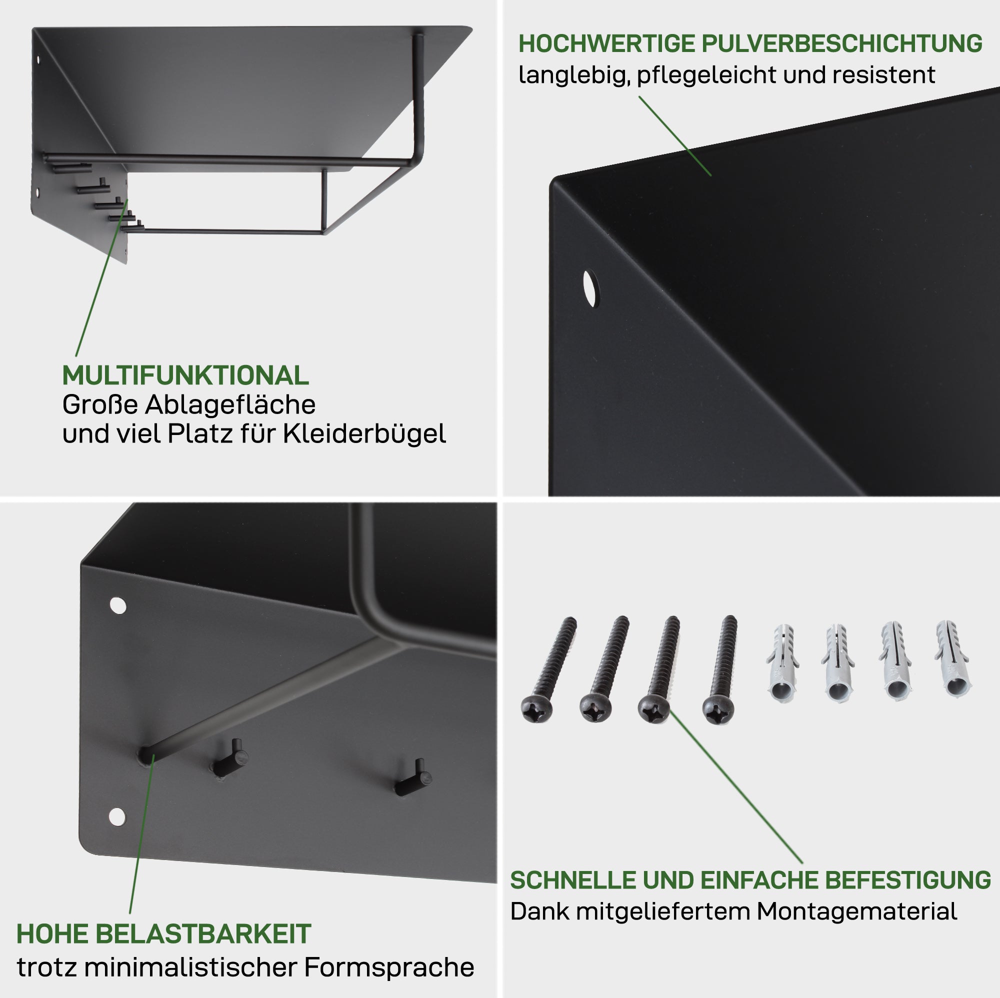 Wall coat rack GARD SHEET