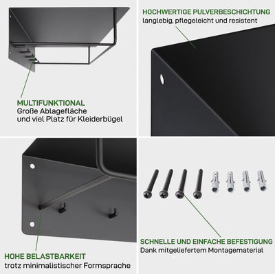 Wall coat rack GARD SHEET