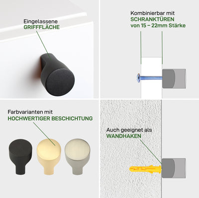 Furniture handle KNOPF