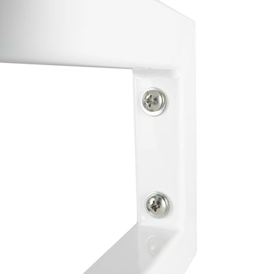 Set of 2 wall brackets RECHTECK