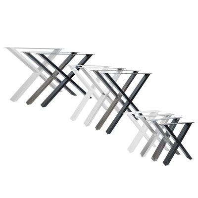 2 Set Möbelkufen X-Shape